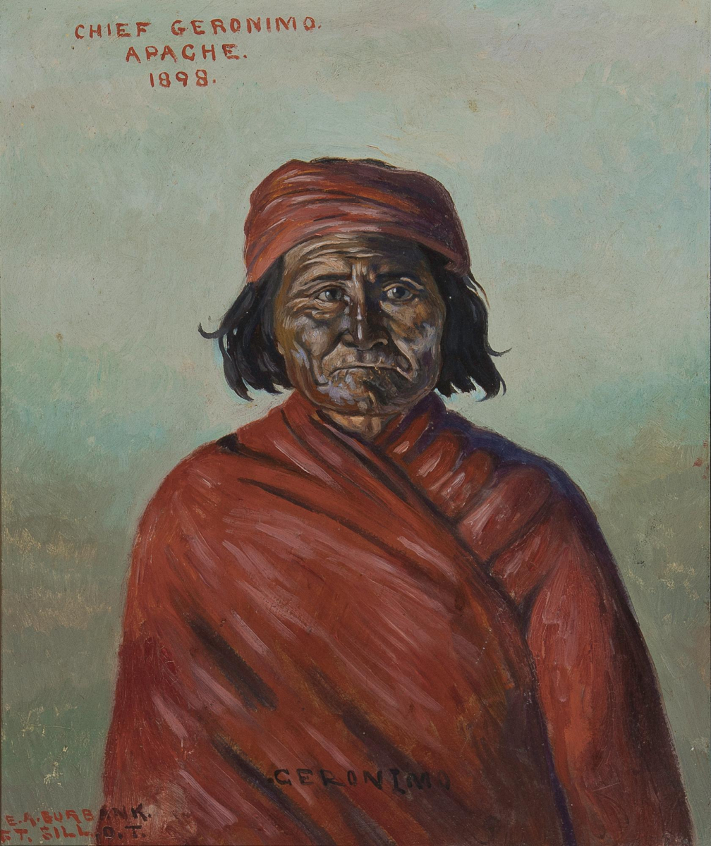 Chief Geronimo, Apache, 1898
