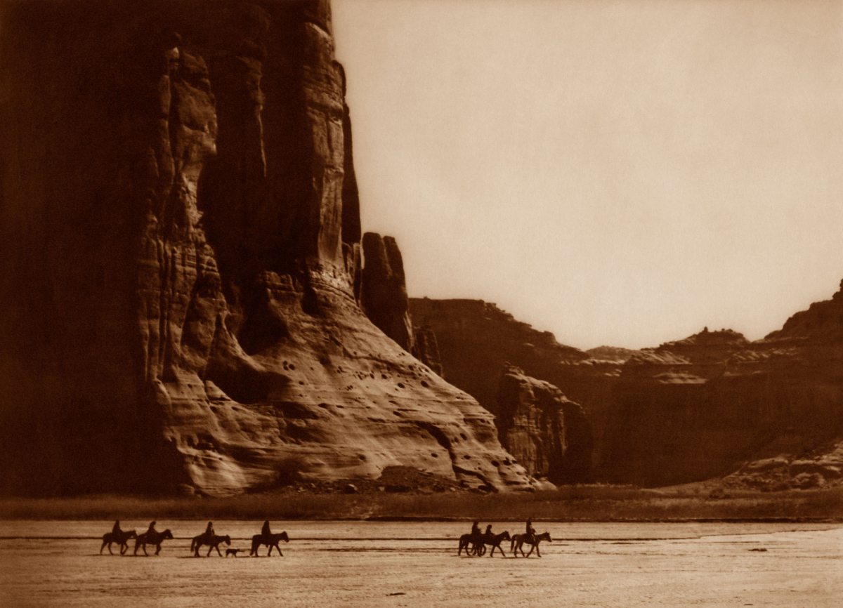 ARCHIVAL PRINT – Canyon de Chelly - Navajo, 1904