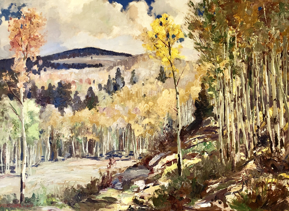 "Landscape at Aspen Ranch"