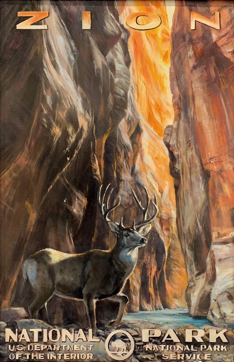 Zion National Park Buck