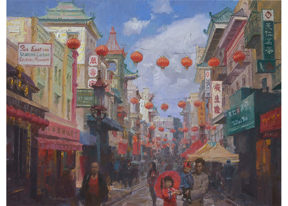 New Year in Chinatown, San Francisco