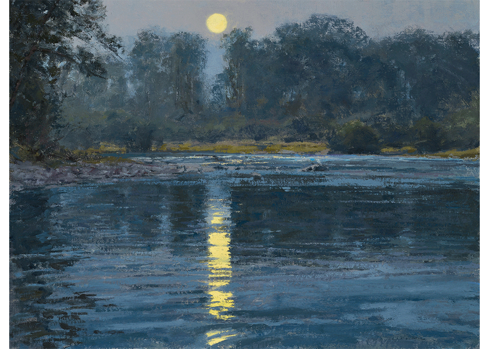 Summer Moon - New Fork River