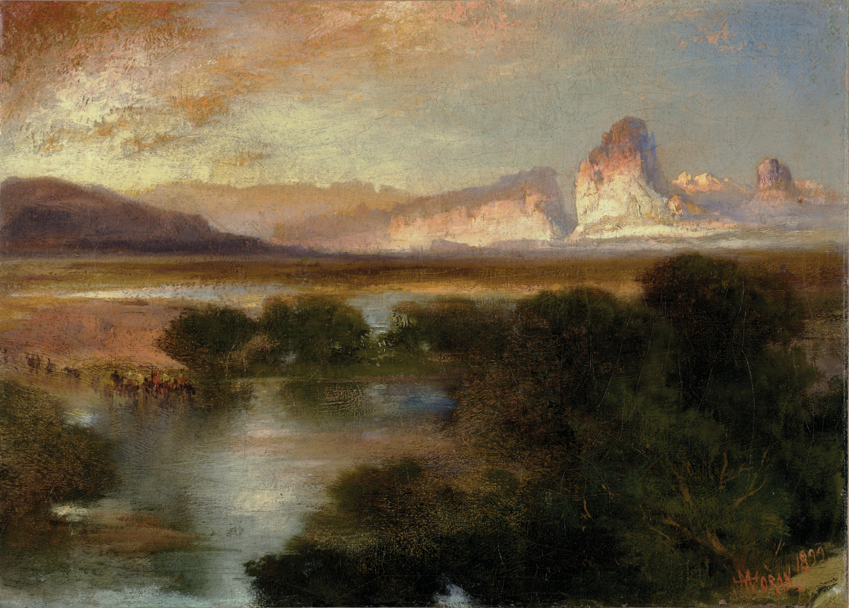 Green River in Wyoming, 1899, c. 1899