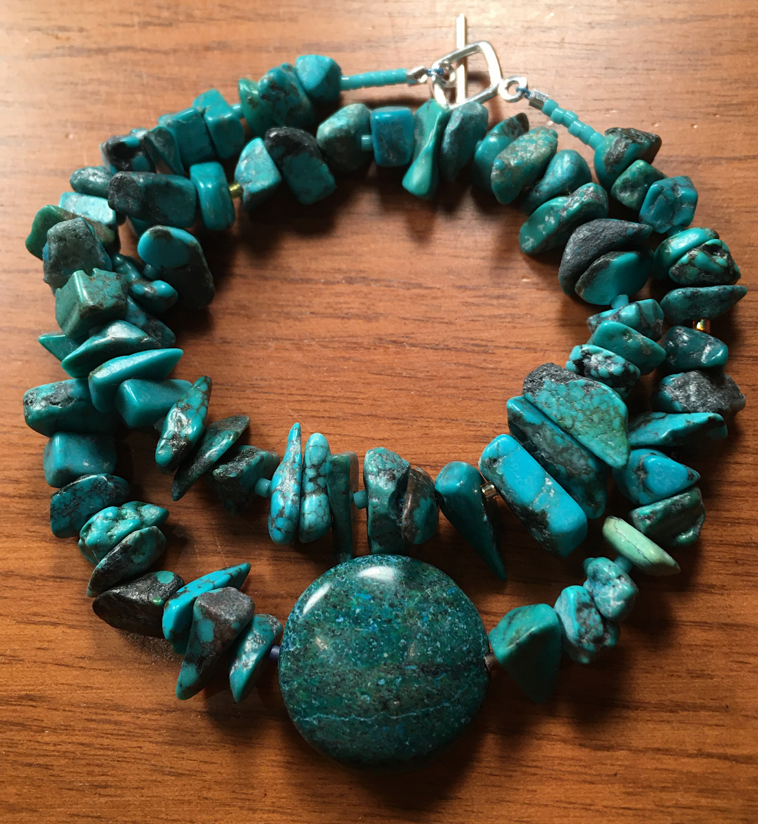 Turquoise Double Wrap Bracelet
