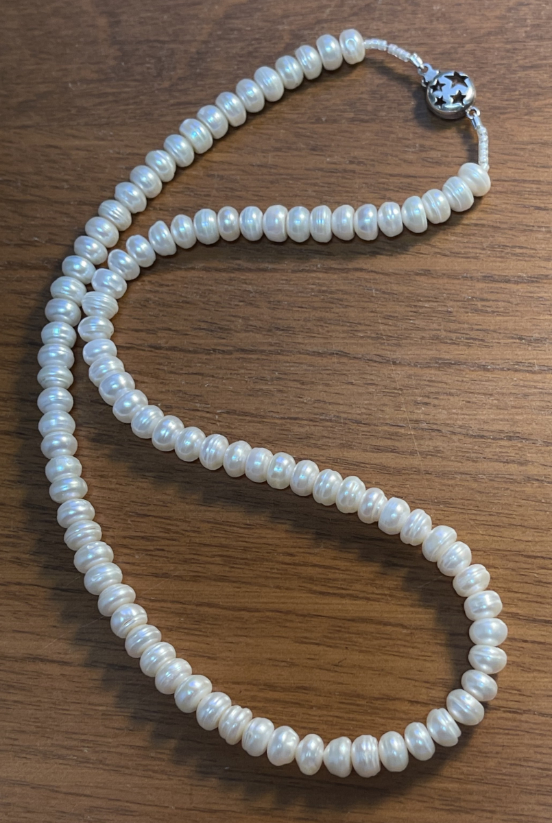 Cultured White Button Pearls