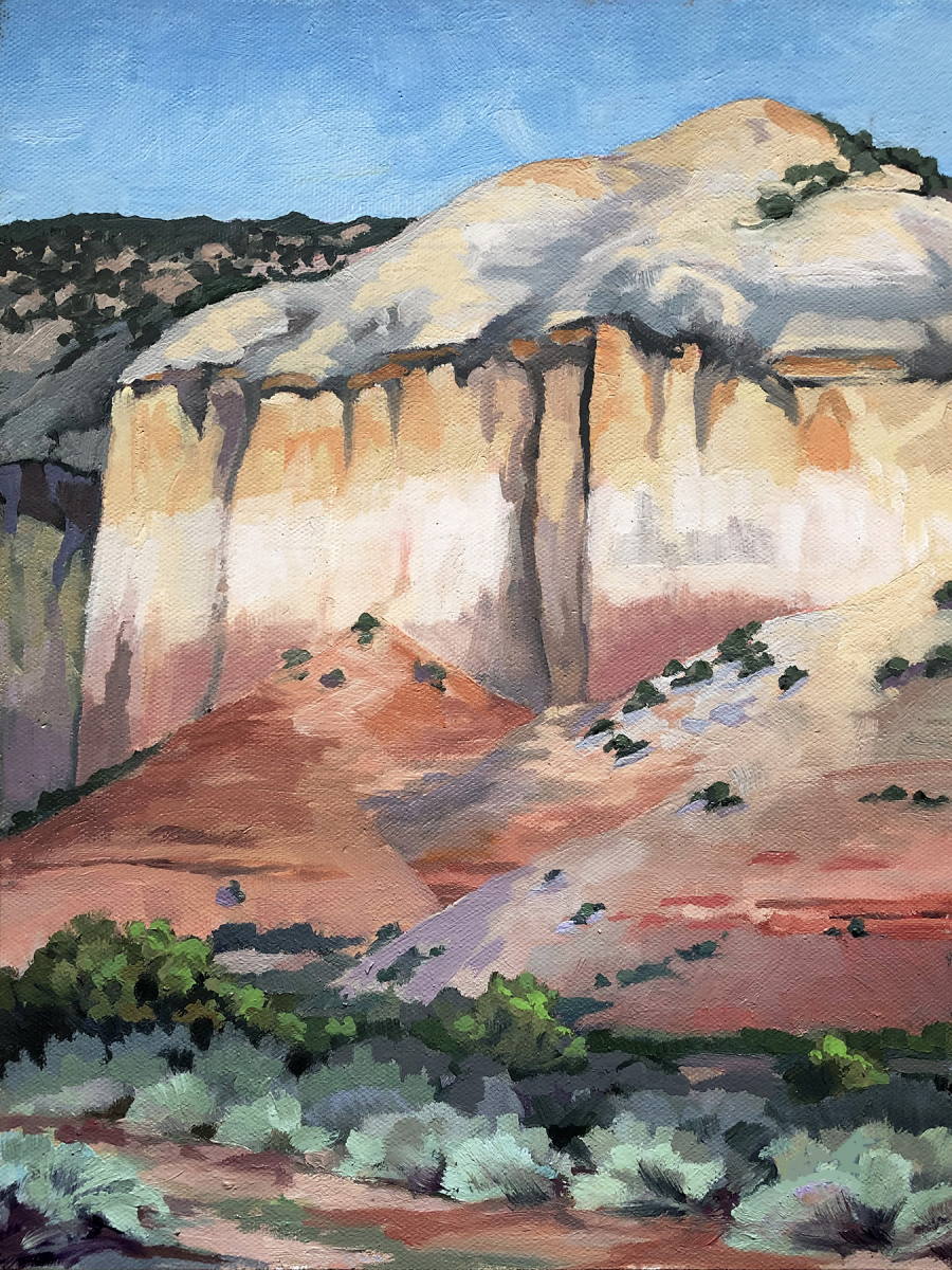 Sedimentary Rock Layers New Mexico