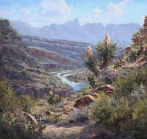 The Rio Grande at Hot Springs Canyon
