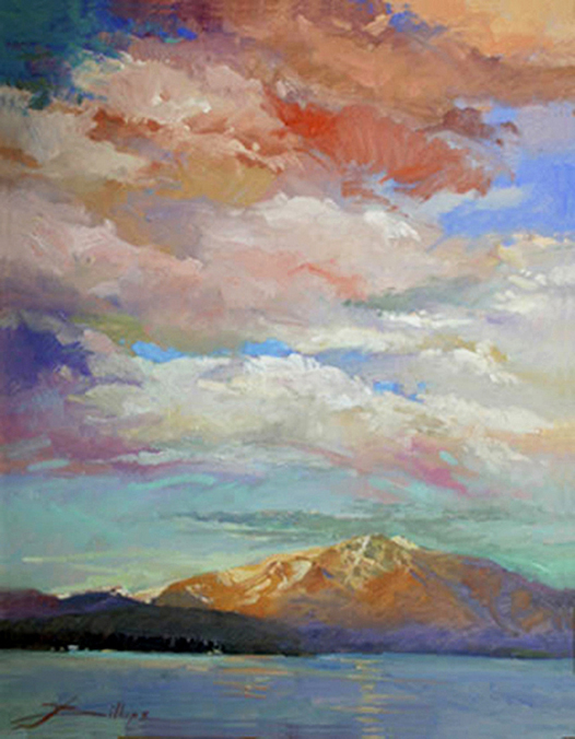Jewel of the Sierras Plein Air Painting