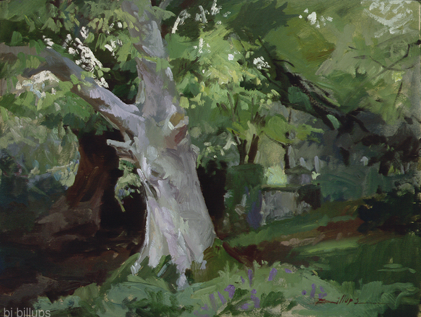 Ancient Guardians   ~  Plein Air Painting from Ireland!