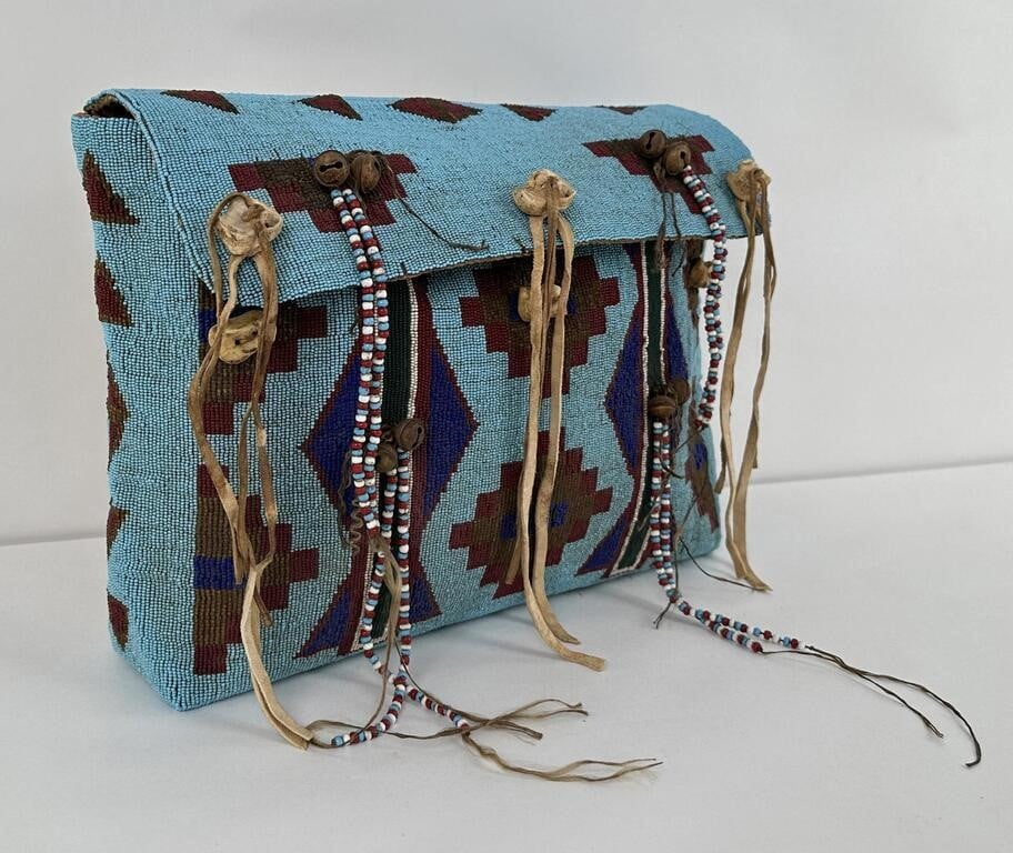 Antique Salish Indian Montana Tipi Possible Bag
