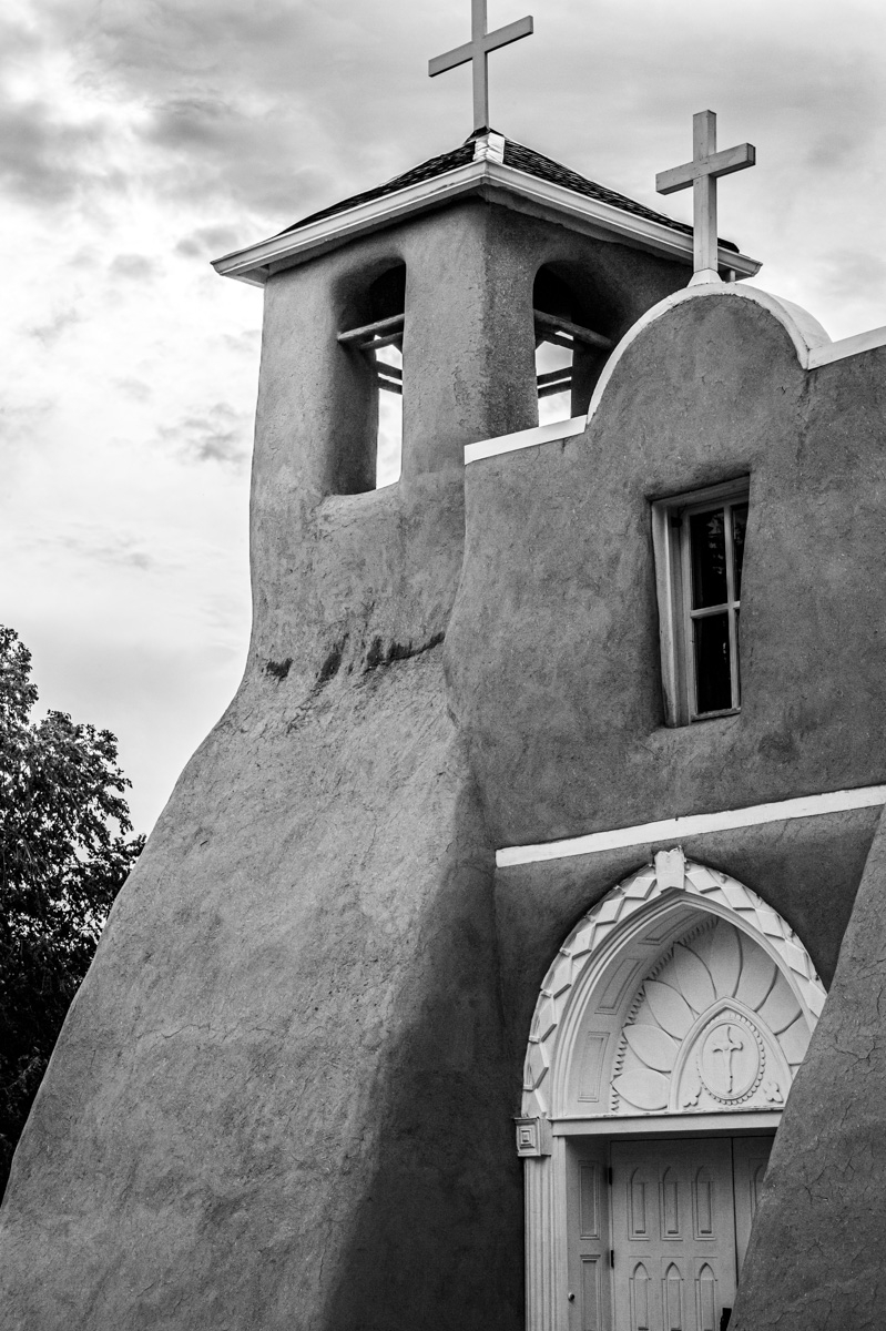San Francisco de Asis Mission Church at Ranchos de Taos, NM
