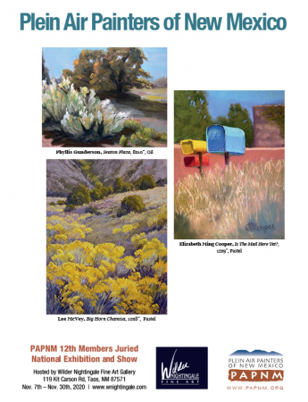 Plein Air Painters of New Mexico 12th National Juried Members Exhibition