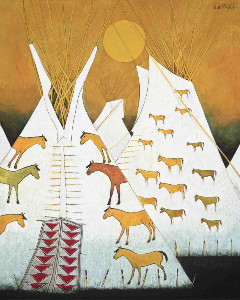 Two Horse Tipis